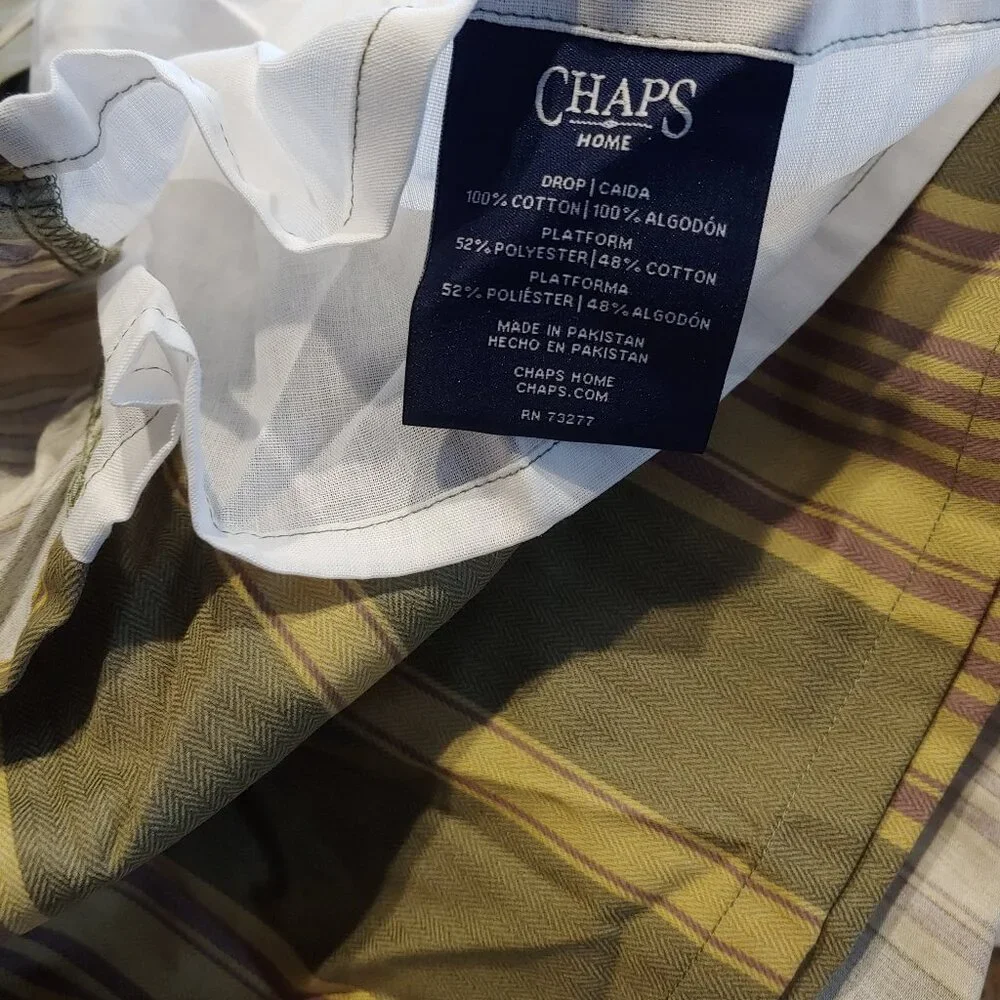 Chaps Home Brittany Stripe Bed Skirt 14